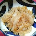 SUNMOONMOM's cooksnap of when they made 弁当おかずにも 材料2つ簡単5分で白滝煮.