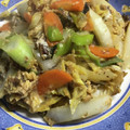 おのみちゃん's cooksnap of when they made ご飯がすすむ！鯖の味噌煮缶と白菜の卵とじ.