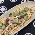 おはなすき's cooksnap of when they made ✿豆とマカロニの和風ごまサラダ✿.