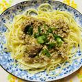 チェックのミニくま's cooksnap of when they made *サバ味噌ミートソース*.