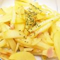 岡野まるこ's cooksnap of when they made ✿千切りポテト＆ハム炒め✿.