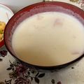 クック1K2O57☆'s cooksnap of when they made 新たま、ベーコン、コーンのミルクスープ.