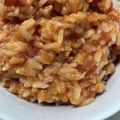 麻婆豆腐が好き♪'s cooksnap of when they made 救済★冷やご飯★トマトとツナのリゾット★.