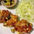 __st__'s cooksnap of when they made ふわふわ☆鶏とズッキーニの落とし揚げ.