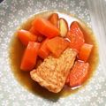くーー〜's cooksnap of when they made さつま揚げと大根の煮物.
