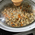 真知ぽん's cooksnap of when they made 鍋で炊く！きのこと鶏の炊き込みごはん.