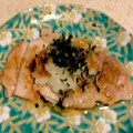 クック8GEQ0U☆'s cooksnap of when they made 豚肉の黒胡椒焼き　おろしにんにく風味.