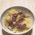ウズラさん's cooksnap of when they made 豚かしらとキャベツの酒蒸し.