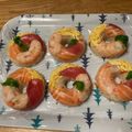 クックM781M1☆'s cooksnap of when they made キュートなスシド☆簡単！寿司ドーナツ.