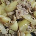 ヒデサナ's cooksnap of when they made 豚肉 じゃが芋 玉ねぎの バター醤油炒め.
