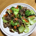 さそり座ママ's cooksnap of when they made ☆牛肉と青梗菜のオイスターソース旨炒め☆.