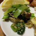 ぽっぽ5's cooksnap of when they made 小松菜としめじのナムル☆ホットクック.