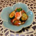 Laufen's cooksnap of when they made 最後のキムチできゅうりキムチ.
