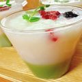 ててくっく's cooksnap of when they made 簡単すぎる！食後のデザートに３色プリン.