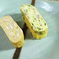 SP♪'s cooksnap of when they made 塩麹☆ピーマンとちりめんじゃこの卵焼き.