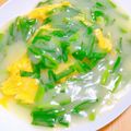 プー♡'s cooksnap of when they made ふわふわとろとろ塩あんかけニラ玉.