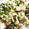 ✾MAI✾'s cooksnap of when they made 鶏むねキャベツのレンジ蒸しレモン葱塩だれ.