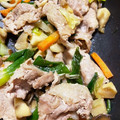 あたむ❤189's cooksnap of when they made 簡単！豚バラと長ネギのすきやき風炒め.