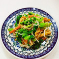 あっこ姉's cooksnap of when they made 春先取り！菜の花ともやしと油揚げのお浸し.