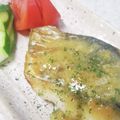 マリンバ☆'s cooksnap of when they made 鰆のみそレモンバター.