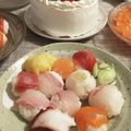 kaoru8's cooksnap of when they made ラップで簡単！手まり寿司❀.