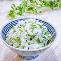 Satoco❋'s cooksnap of when they made かんたん美味しい母のせりごはん.
