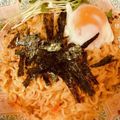 ルミー☆'s cooksnap of when they made 汁無し辛ラーメン♪.