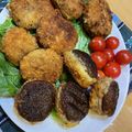 ももじりネコさん's cooksnap of when they made ＊オイマヨ風味の椎茸肉詰めフライ＊.