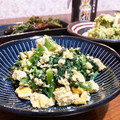 四谷わかば's cooksnap of when they made 春菊と卵の辛子マヨ.
