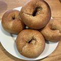 ちーchan's cooksnap of when they made HBで簡単☆ほぼ全粒粉のもっちりベーグル.