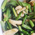 くうこうママ's cooksnap of when they made 常備菜★小松菜と薄揚げの簡単炒め物.