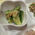 ほあちん's cooksnap of when they made うまうま梅きゅうり.