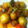 Mickey♪'s cooksnap of when they made こっくり新じゃがと豚肉の甜麺醤煮.