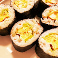 ひでかずそる's cooksnap of when they made 我が家のサラダ巻き 節分恵方巻き巻き寿司.