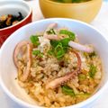 champukin's cooksnap of when they made イカの炊き込みご飯.