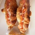 tomitomico's cooksnap of when they made スモークサーモンサンド　クロワッサン.