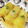 きゃんでぃ×2's cooksnap of when they made 簡単♪餃子でロール白菜／中華風煮込み.