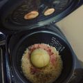 WAKI【445】's cooksnap of when they made 新玉ねぎごはん　簡単　時短　ピラフ.