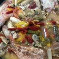 フェレット番長's cooksnap of when they made 鯛のアクアパッツァ.