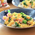 runa10's cooksnap of when they made まぐろフレークで♪簡単ちらし寿司.