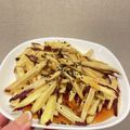 ｼﾏｼﾞｰ's cooksnap of when they made レンジで簡単時短タレ＊カリカリ大学芋.