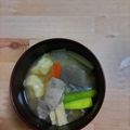 クック3RZM0G☆'s cooksnap of when they made 具沢山豚汁すいとん.