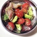 つっちーという人's cooksnap of when they made 生ハムとアボカドとミニトマトのサラダ.