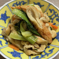 へそ曲がりクック's cooksnap of when they made 小松菜と人参と油揚げの炒め和え.
