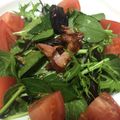 タッツーふもふも's cooksnap of when they made ベビーリーフとベーコンのサラダ.