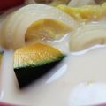あゆたっくん's cooksnap of when they made かぼちゃと白菜の豆乳コンソメスープ♪♪.