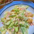 えっぐ♪'s cooksnap of when they made レタスとカニと卵のサラダ.