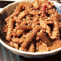 クック☆やーっ！'s cooksnap of when they made 新ごぼうと豚肉の甘辛炒め.