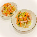 悠LOVE航's cooksnap of when they made 園児も喜ぶ♪もやしと胡瓜と人参のナムル風.