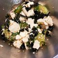 ２０１２秋より's cooksnap of when they made きゅうりと豆腐の中華サラダ.